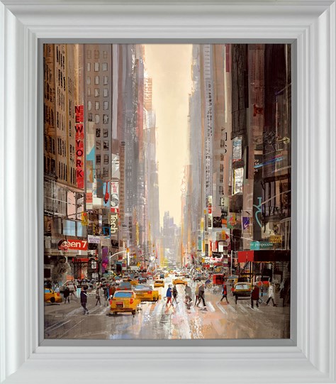 Straight and Narrow by Tom Butler - Framed Paper on Board